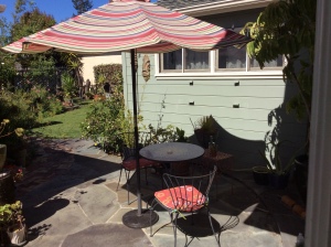 Our backyard Cafe!